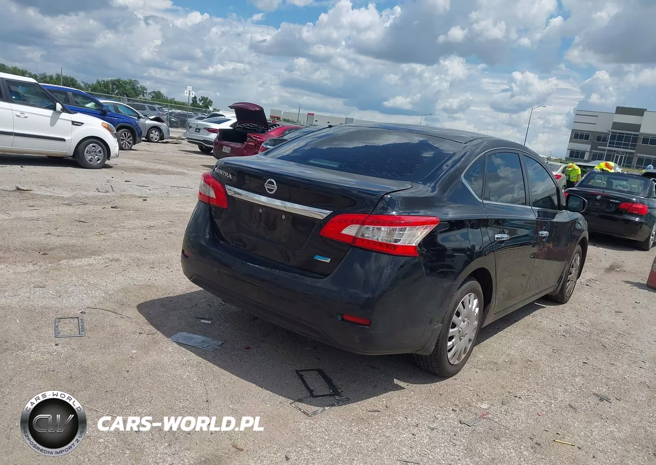 2013 Nissan Sentra S VIN:3N1AB7AP8DL743228 - 4