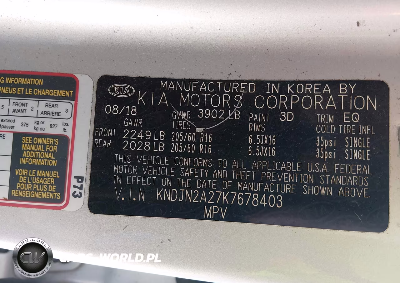 2019 Kia Soul VIN:KNDJN2A27K7678403 - 9