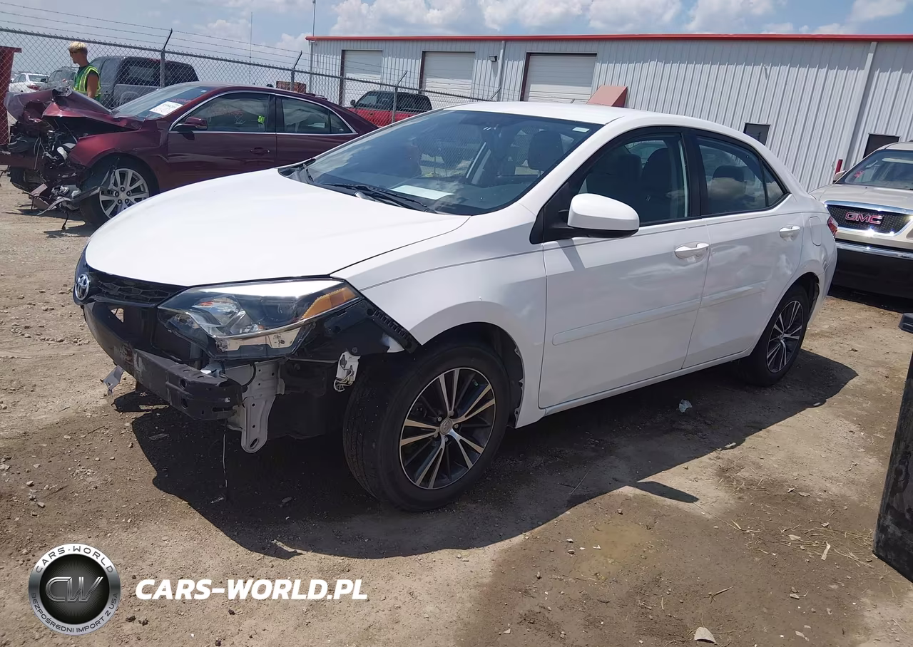 2016 Toyota Corolla Le Plus VIN:5YFBURHE3GP553839 - 2