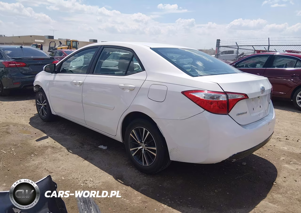 2016 Toyota Corolla Le Plus VIN:5YFBURHE3GP553839 - 3