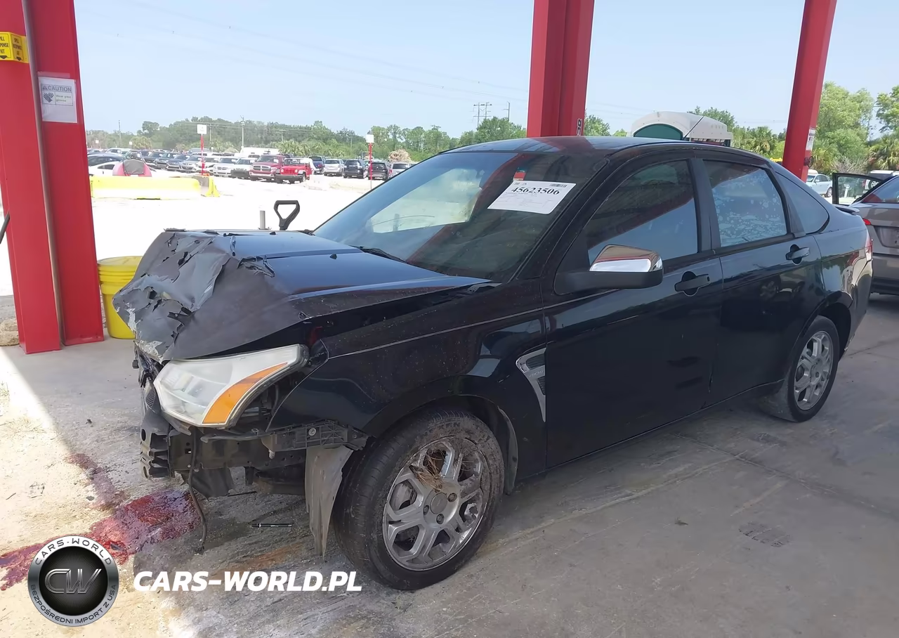 2008 Ford Focus Se-Ses VIN:1FAHP35N08W143940 - 2