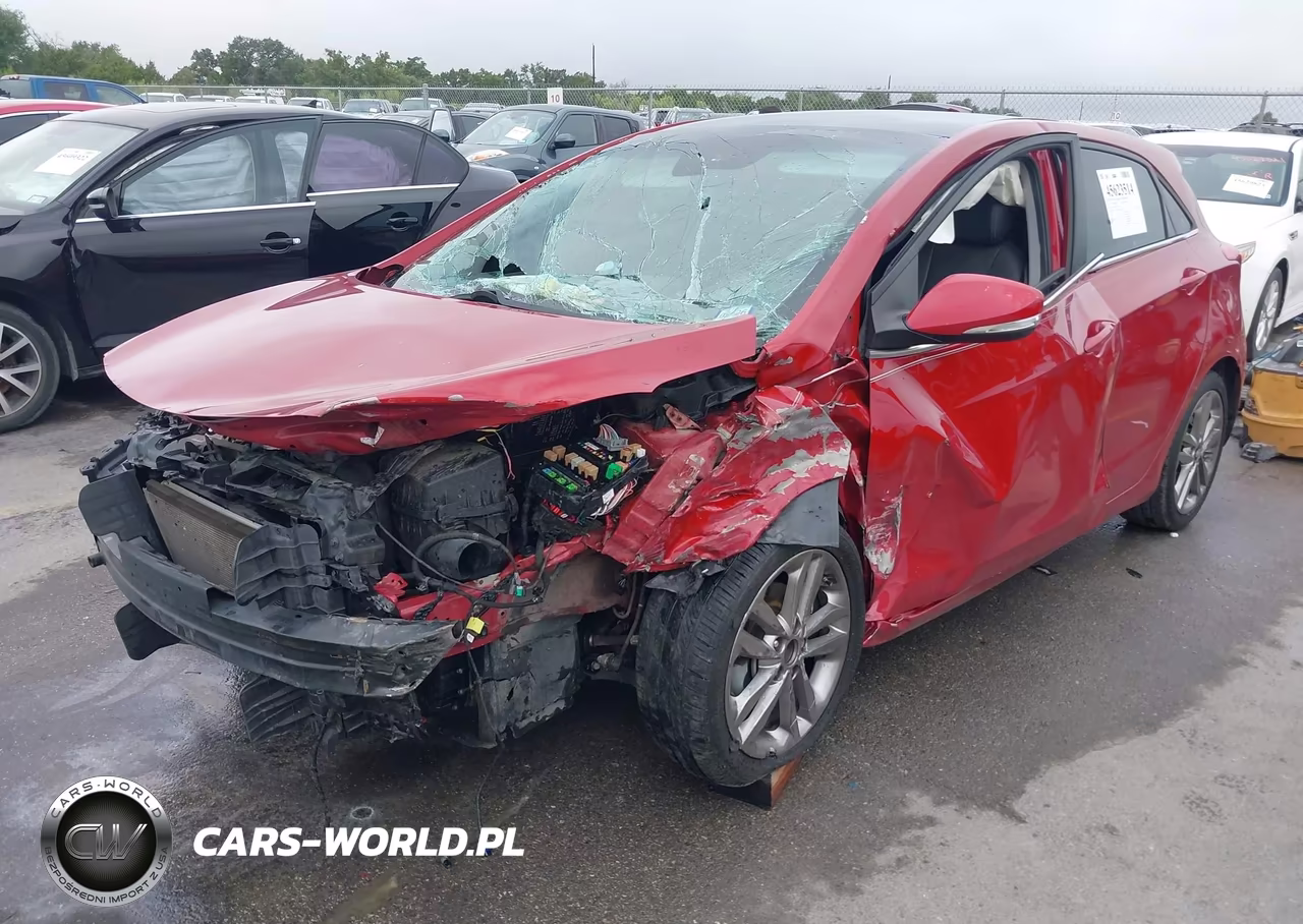 2016 Hyundai Elantra Gt VIN:KMHD35LH9GU337773 - 2