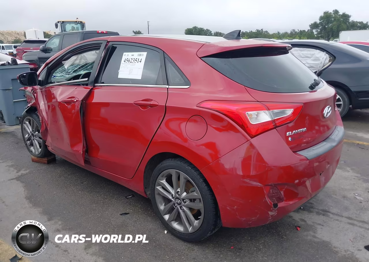 2016 Hyundai Elantra Gt VIN:KMHD35LH9GU337773 - 3