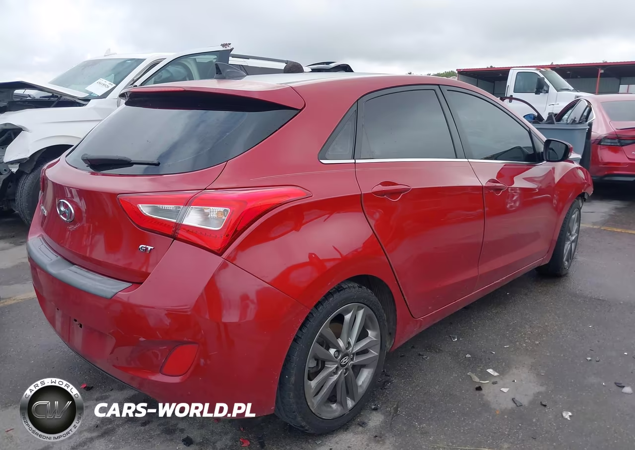 2016 Hyundai Elantra Gt VIN:KMHD35LH9GU337773 - 4