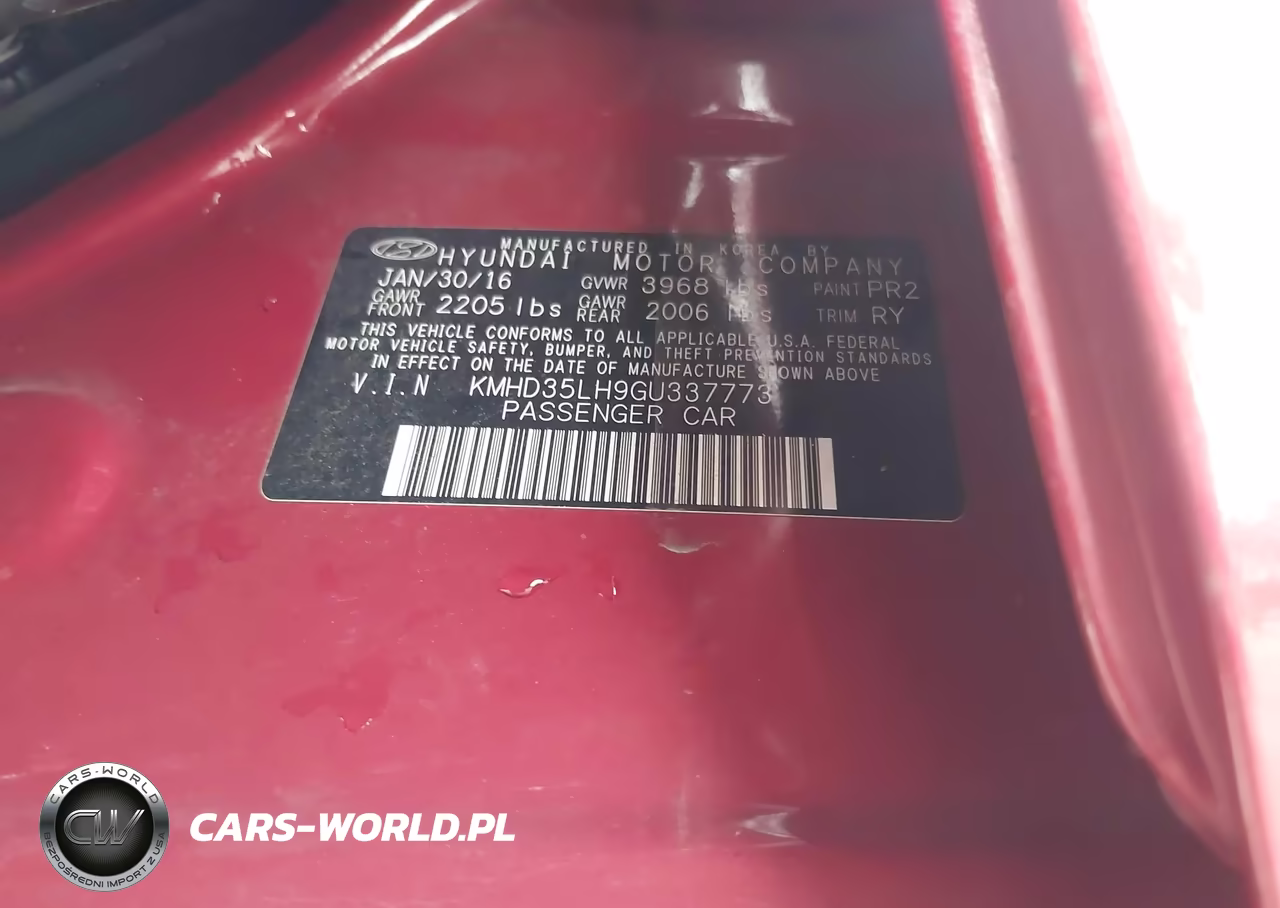 2016 Hyundai Elantra Gt VIN:KMHD35LH9GU337773 - 9