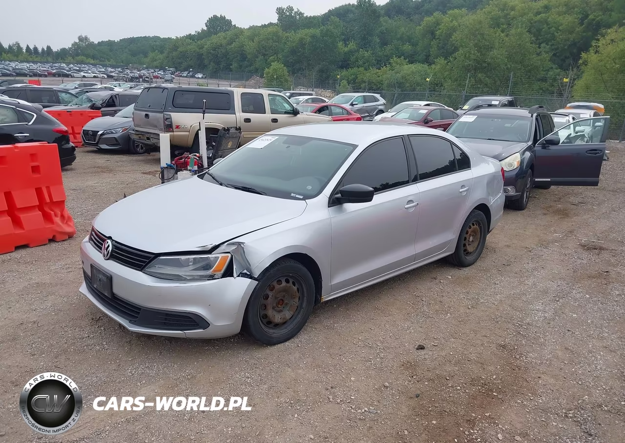 2013 Volkswagen Jetta 2.0L S VIN:3VW2K7AJ9DM217050 - 2