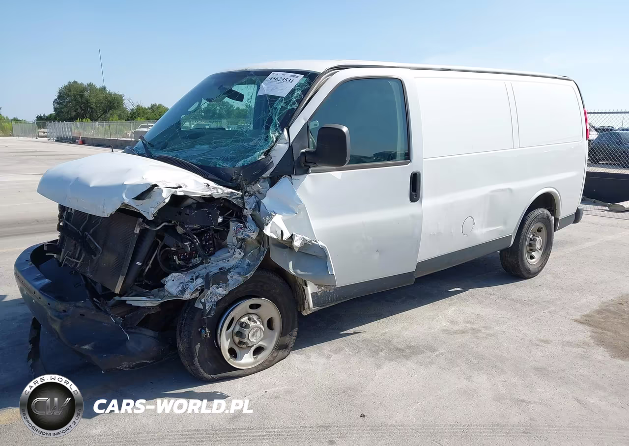 2014 Chevrolet Express 2500 Work Van VIN:1GCWGFCA4E1207831 - 2