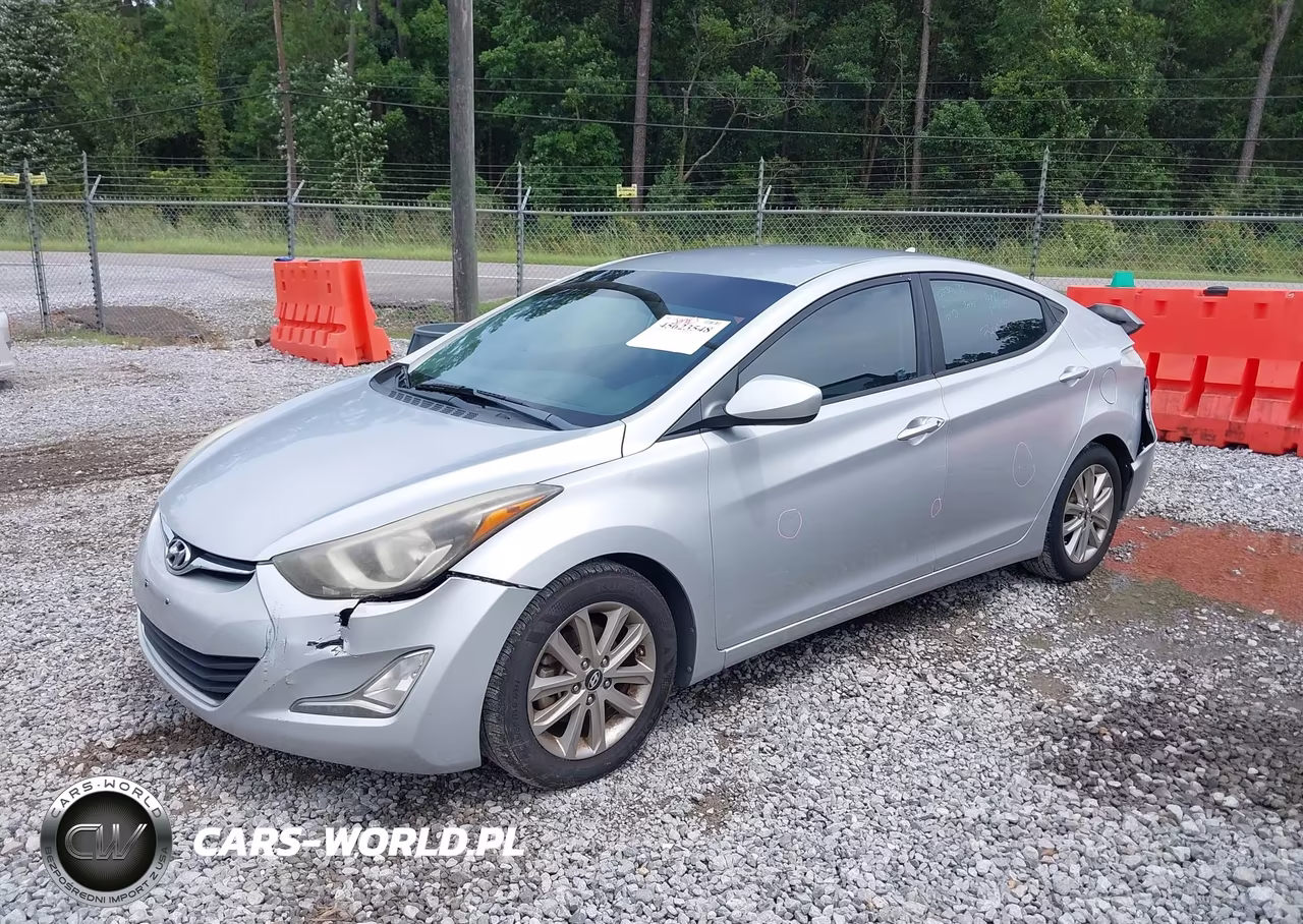 2014 Hyundai Elantra Se VIN:KMHDH4AE1EU134278 - 2