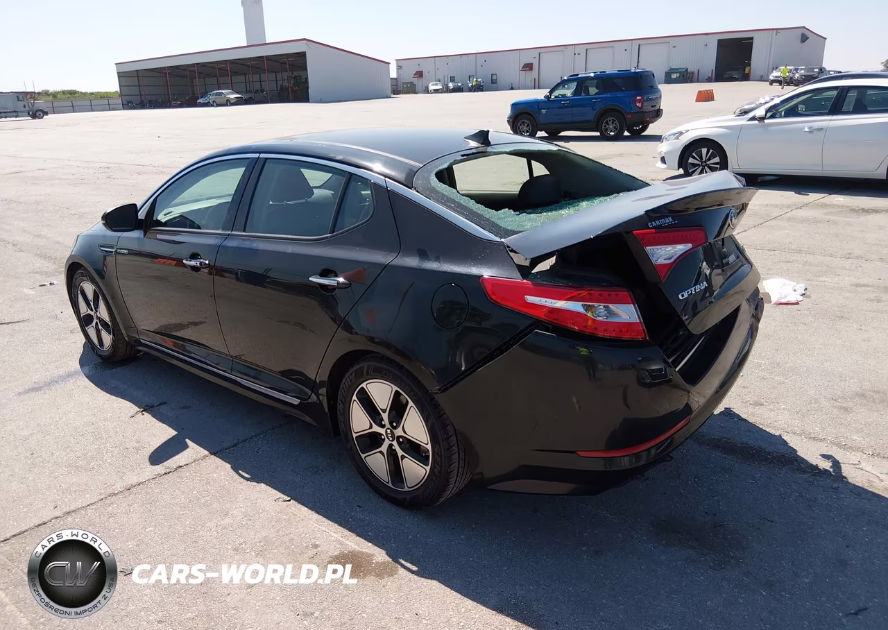 2013 Kia Optima Hybrid Ex VIN:KNAGM4AD2D5058290 - 3