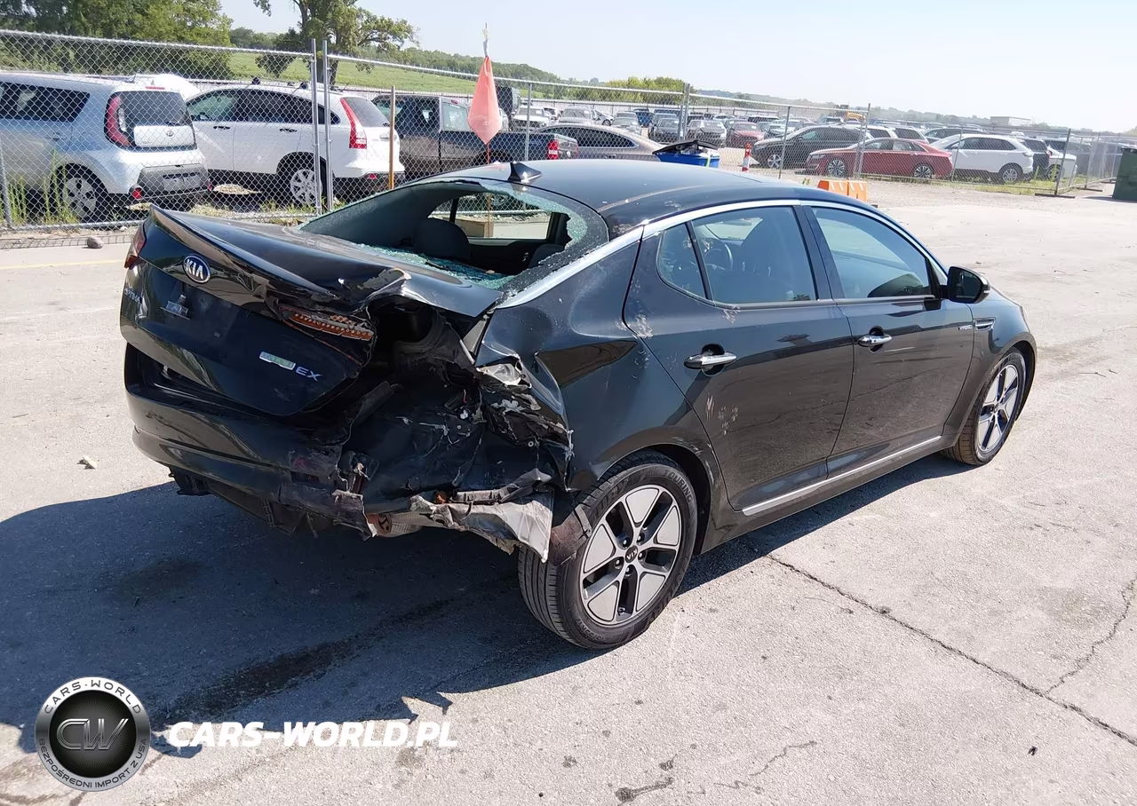 2013 Kia Optima Hybrid Ex VIN:KNAGM4AD2D5058290 - 4