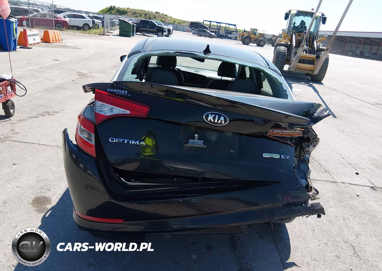 2013 Kia Optima Hybrid Ex VIN:KNAGM4AD2D5058290 - 6