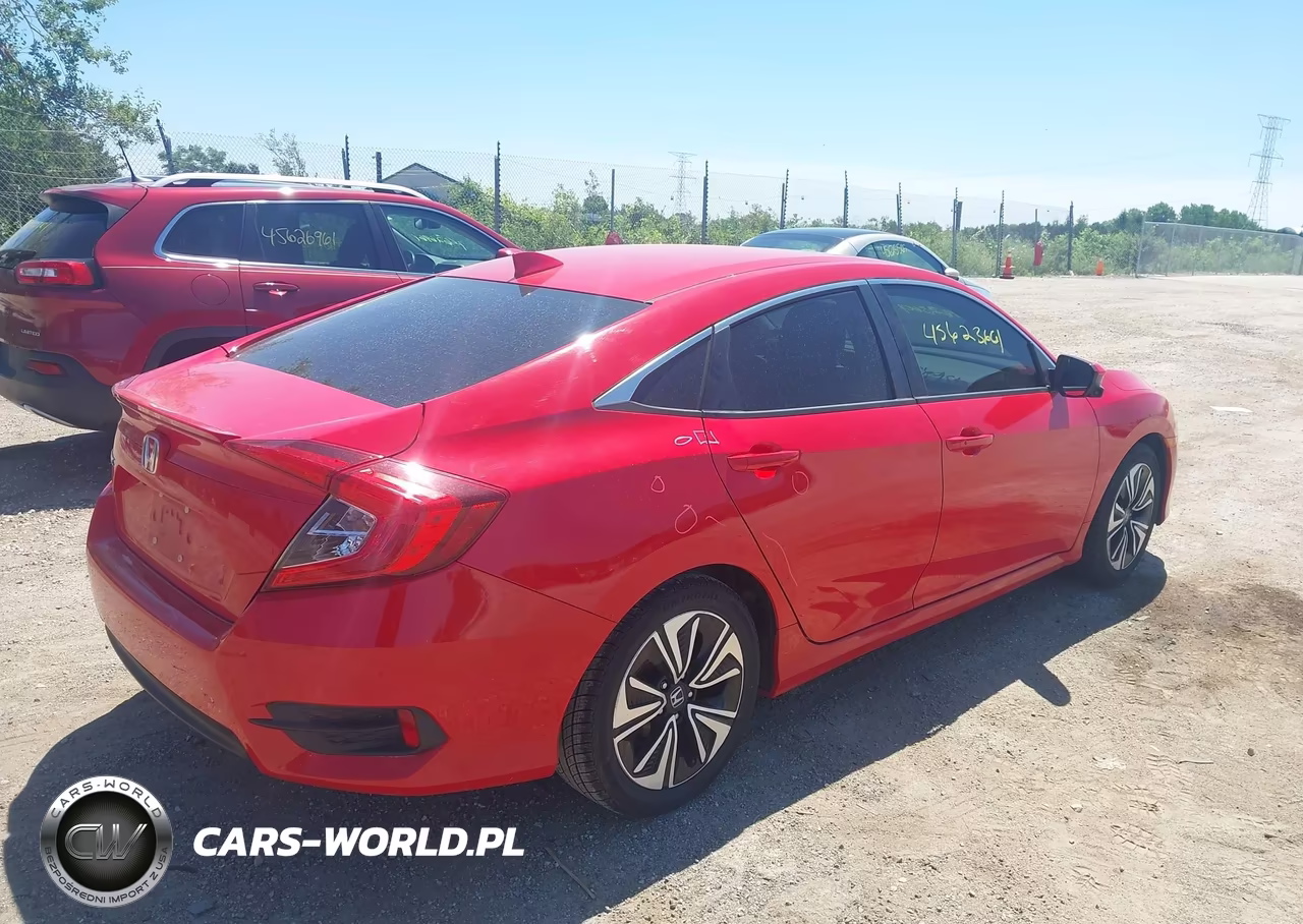 2018 Honda Civic Ex-L VIN:JHMFC1F76JX019770 - 4