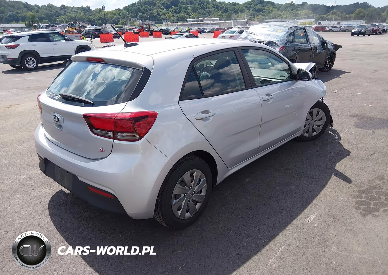 2020 Kia Rio 5-Door S VIN:3KPA25AD7LE348838 - 4
