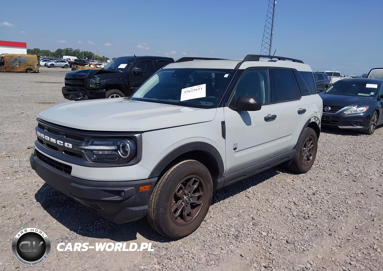 2021 Ford Bronco Sport Big Bend VIN:3FMCR9B69MRA36988 - 2