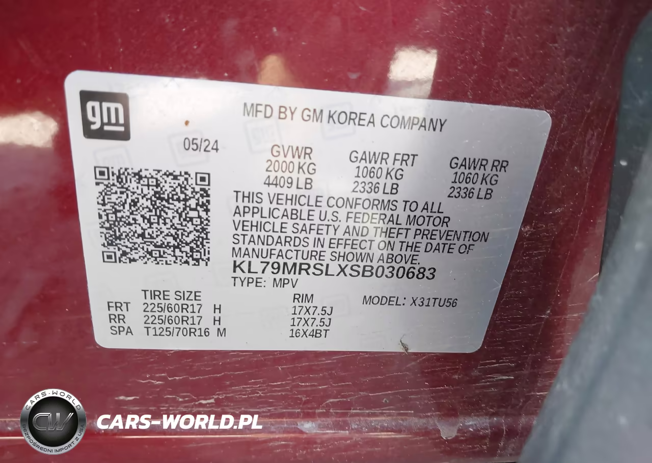 2025 Chevrolet Trailblazer Awd Lt VIN:KL79MRSLXSB030683 - 9