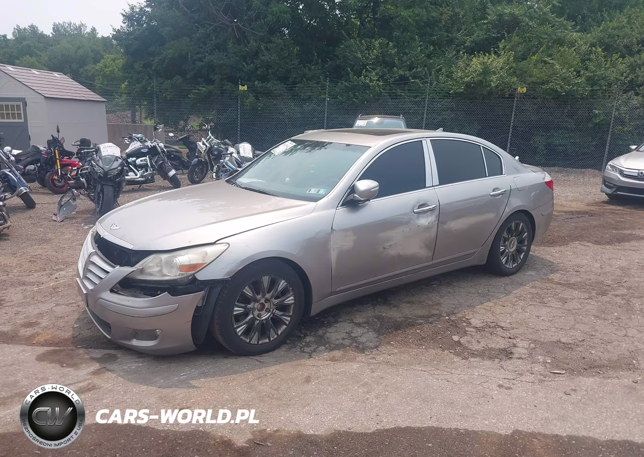 2009 Hyundai Genesis 3.8 VIN:KMHGC46E99U040983 - 12
