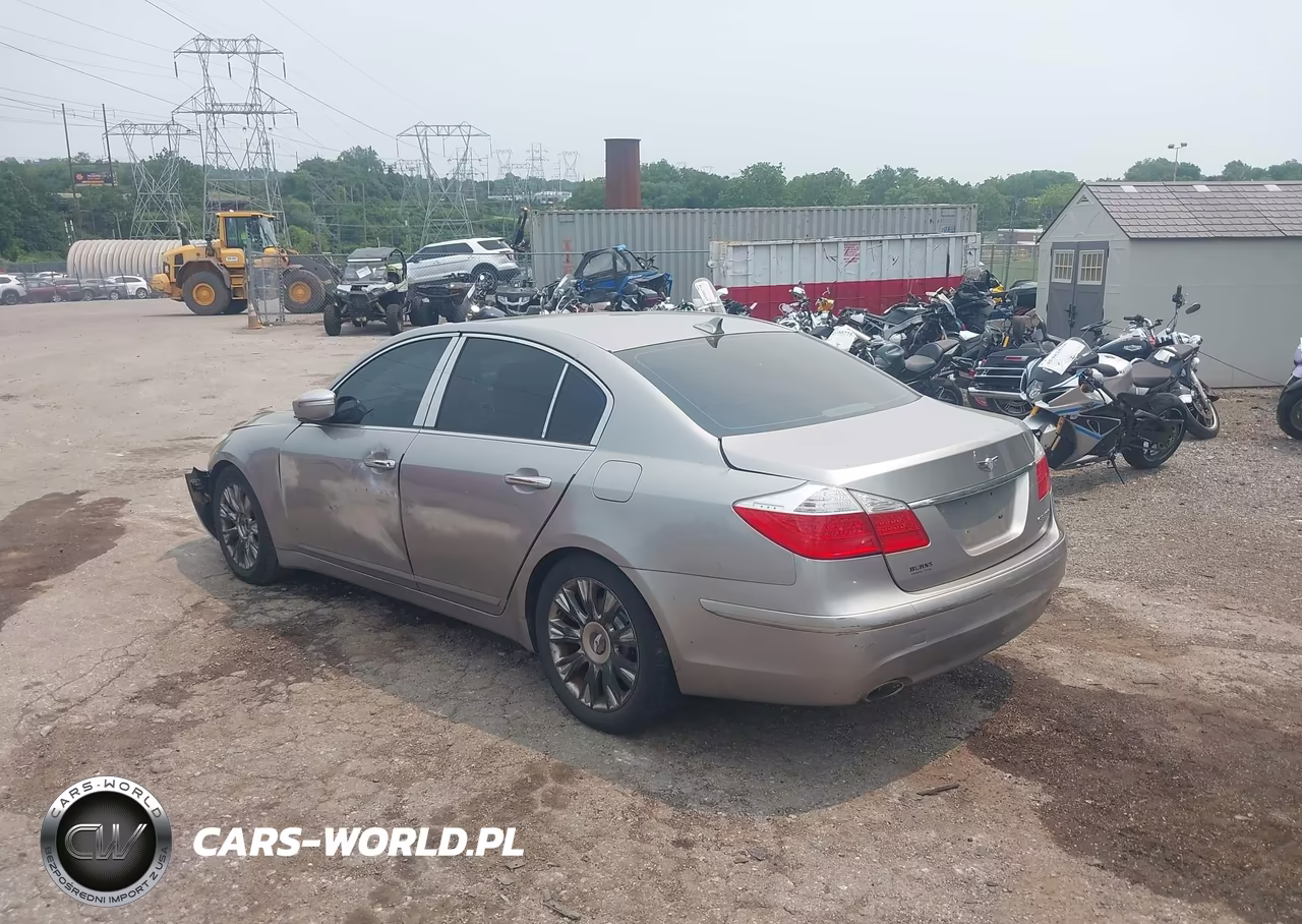 2009 Hyundai Genesis 3.8 VIN:KMHGC46E99U040983 - 3