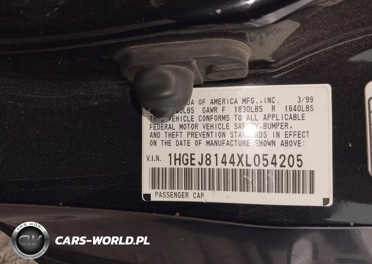 1999 Honda Civic Ex VIN:1HGEJ8144XL054205 - 9