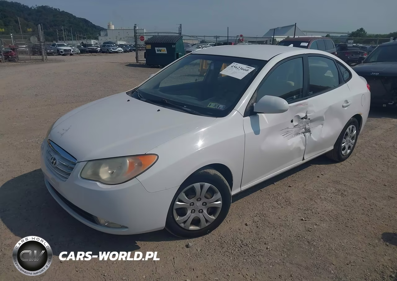 2010 Hyundai Elantra Gls VIN:KMHDU4AD2AU855674 - 2