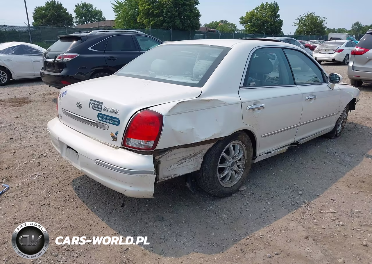 2003 Hyundai Xg350 L VIN:KMHFU45E43A242536 - 4