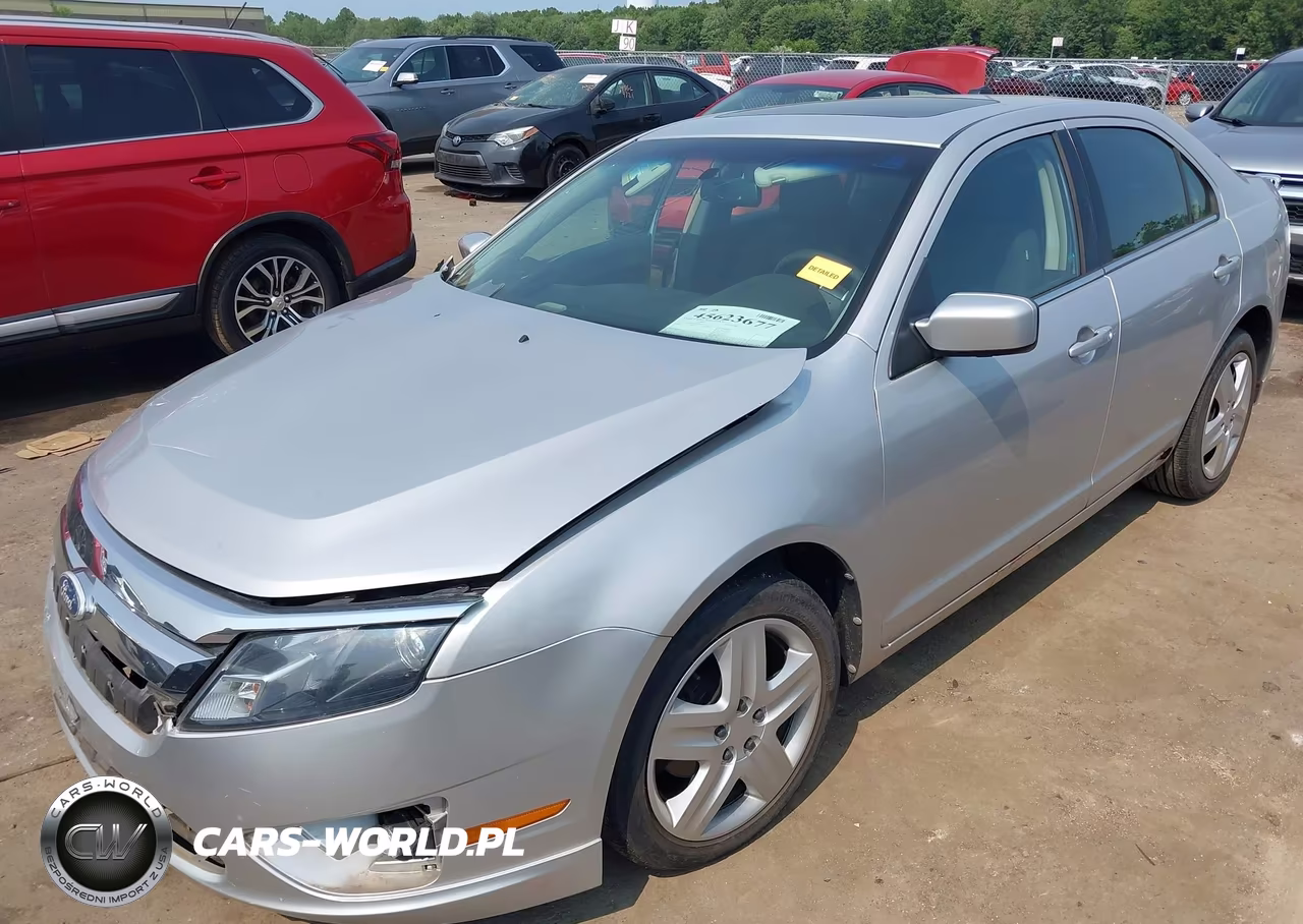 2011 Ford Fusion Se VIN:3FAHP0HA9BR124675 - 2