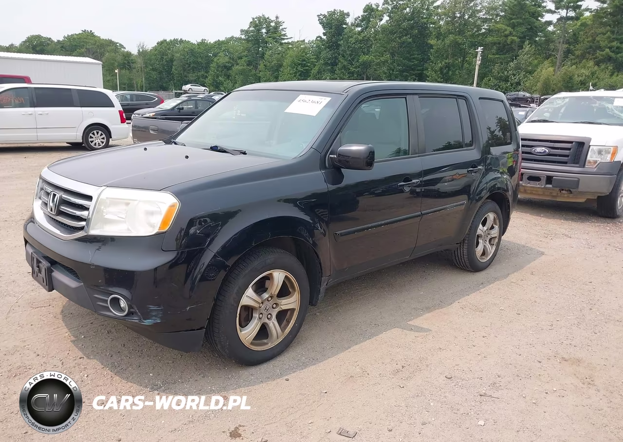 2013 Honda Pilot Ex VIN:5FNYF4H40DB055863 - 2