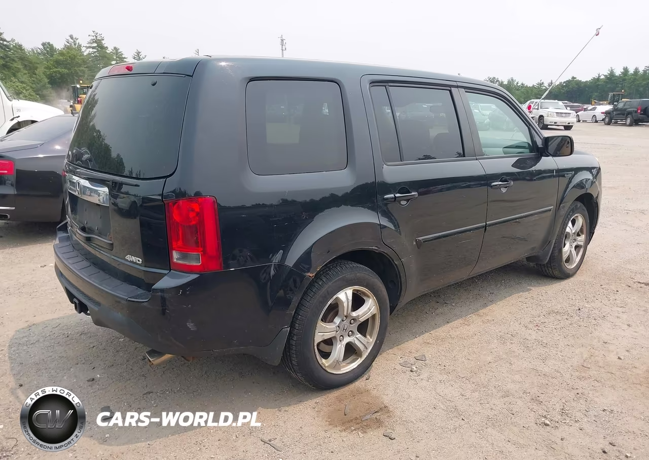 2013 Honda Pilot Ex VIN:5FNYF4H40DB055863 - 4