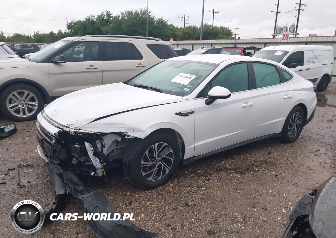 2026 Hyundai Sonata Hybrid Blue VIN:KMHL24JJ9TA151161 - 2