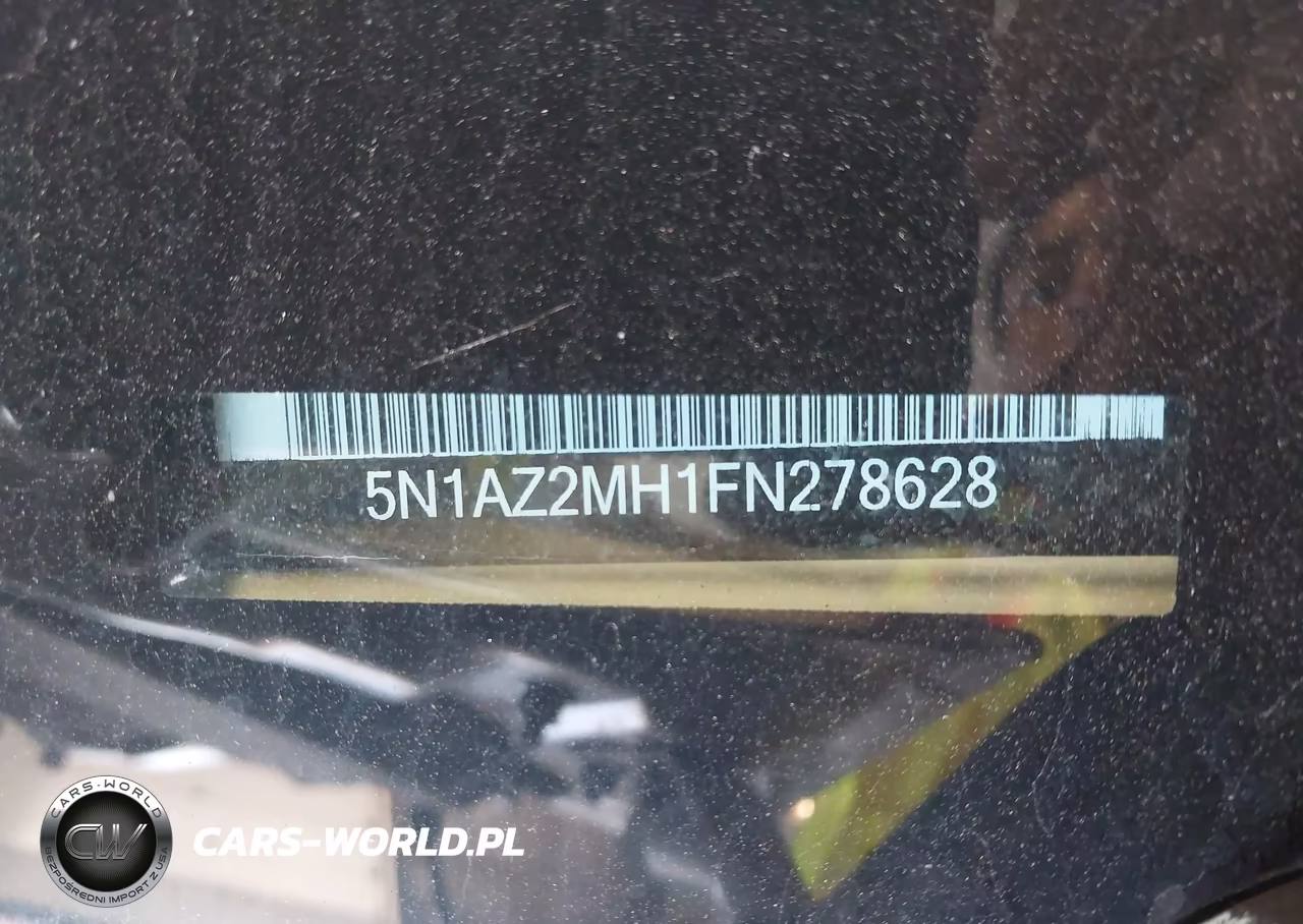 2015 Nissan Murano Platinum-S-Sl-Sv VIN:5N1AZ2MH1FN278628 - 9