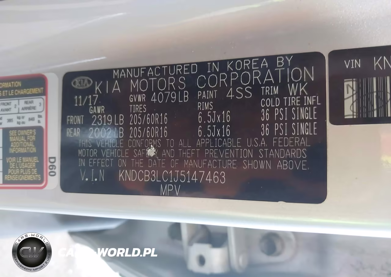 2018 Kia Niro Fe VIN:KNDCB3LC1J5147463 - 9