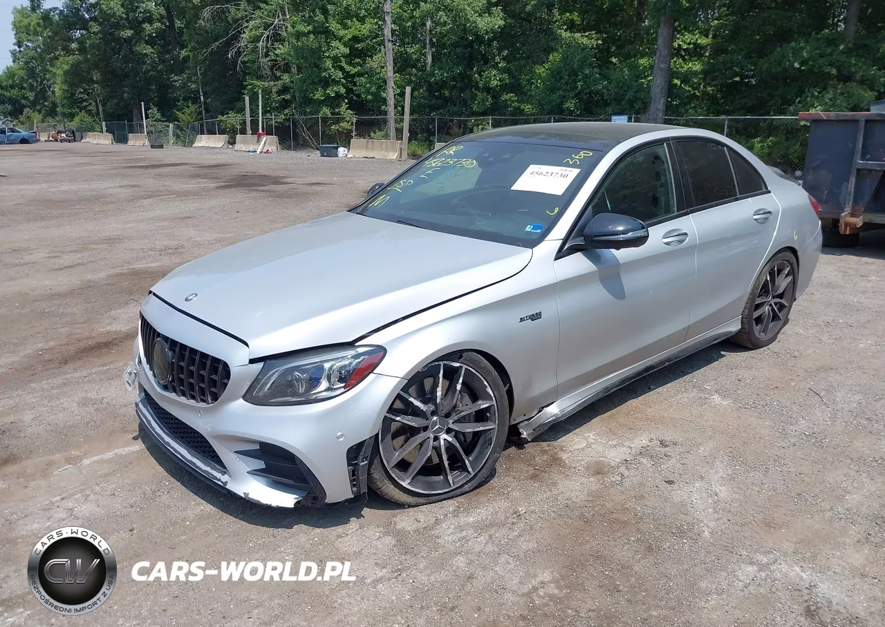 2020 Mercedes-Benz Amg C 43 4Matic VIN:55SWF6EB3LU324392 - 2