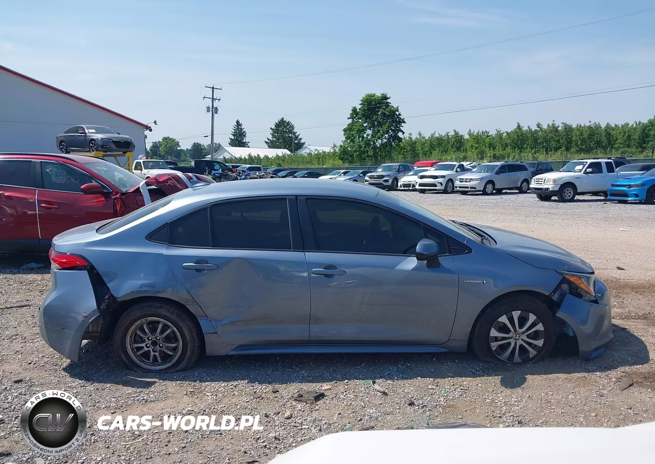 2021 Toyota Corolla Hybrid Le VIN:JTDEAMDE0MJ027084 - 13