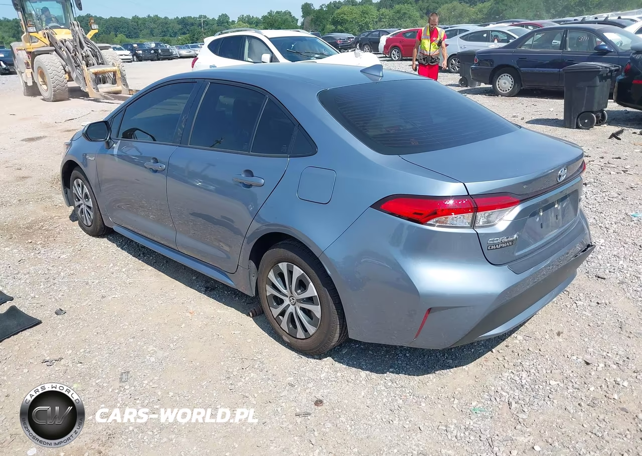 2021 Toyota Corolla Hybrid Le VIN:JTDEAMDE0MJ027084 - 3