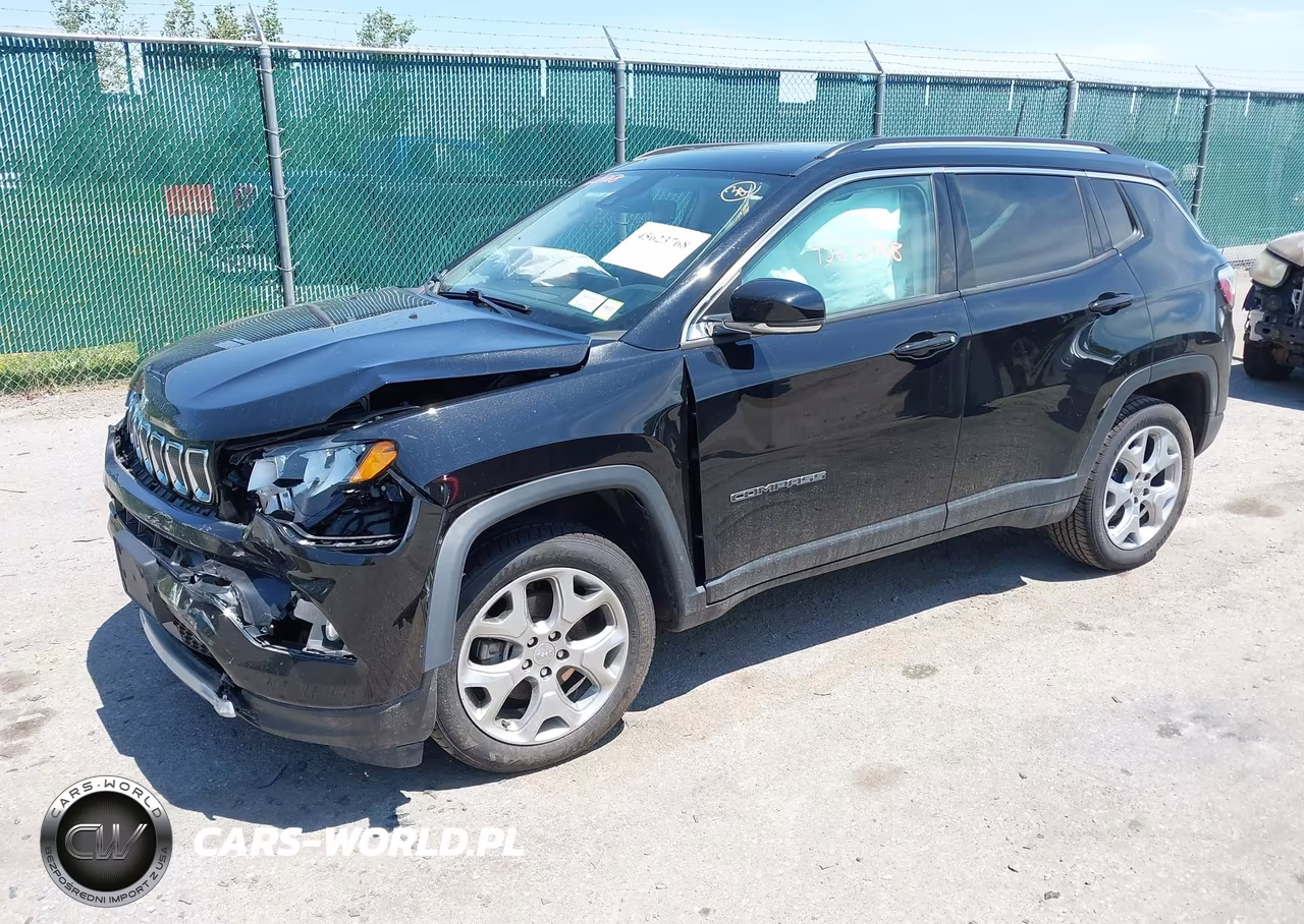 2022 Jeep Compass Limited 4X4 VIN:3C4NJDCBXNT116906 - 2