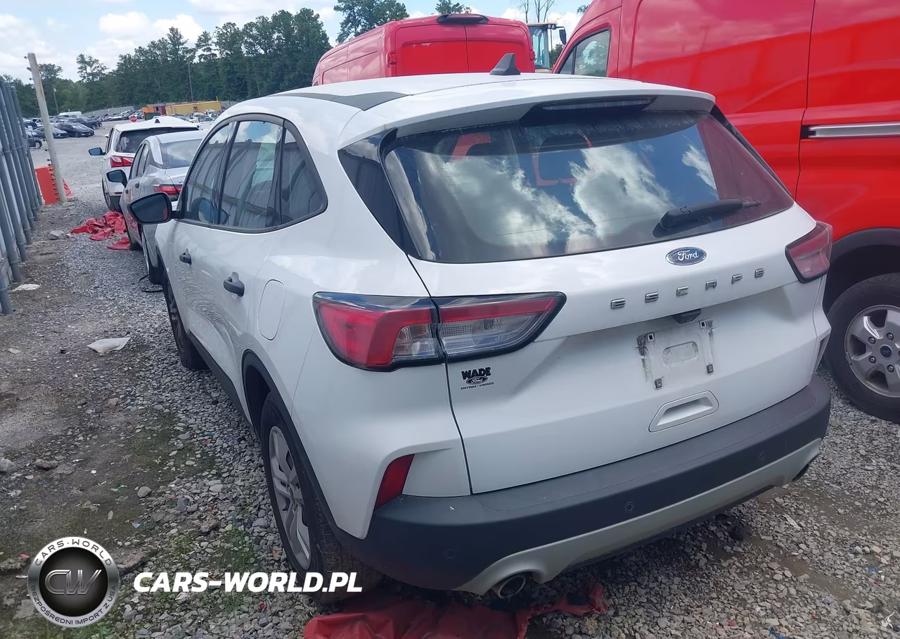 2021 Ford Escape S VIN:1FMCU0F65MUB19296 - 3