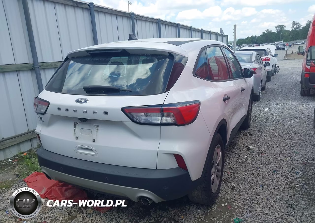 2021 Ford Escape S VIN:1FMCU0F65MUB19296 - 4