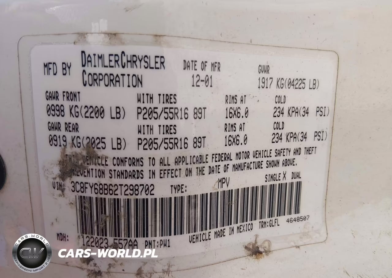2002 Chrysler Pt Cruiser Limited VIN:3C8FY68B62T298702 - 9