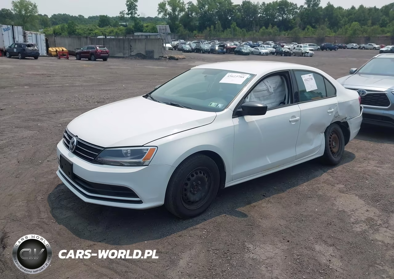 2015 Volkswagen Jetta 2.0L S VIN:3VW2K7AJ2FM304646 - 2