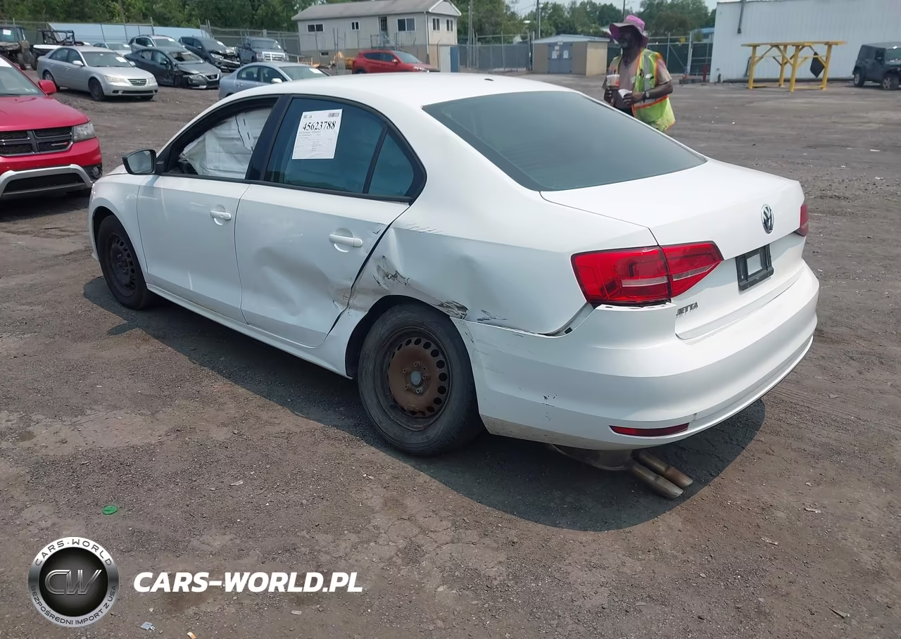 2015 Volkswagen Jetta 2.0L S VIN:3VW2K7AJ2FM304646 - 3