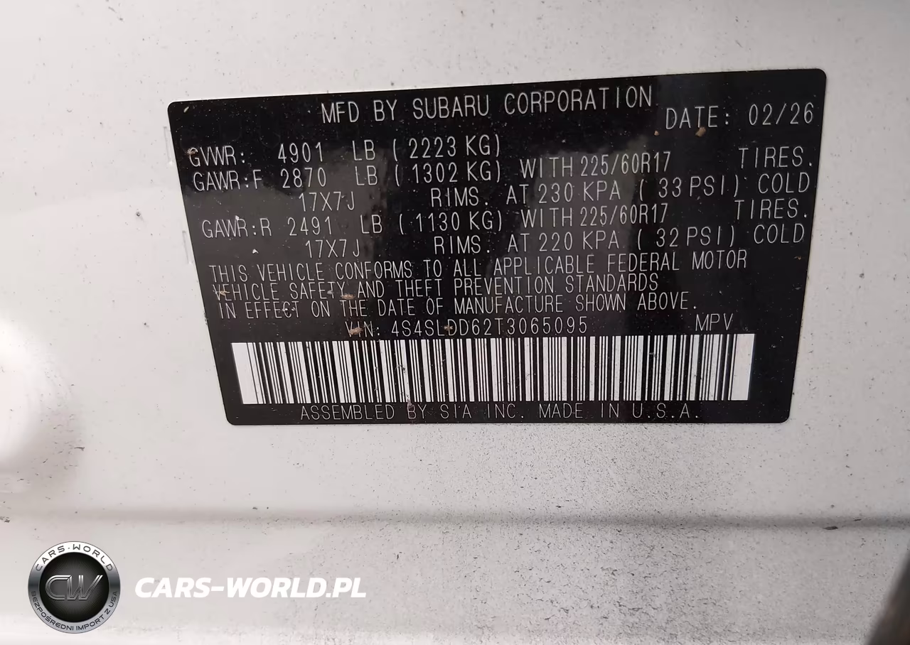 2026 Subaru Forester Premium VIN:4S4SLDD62T3065095 - 9