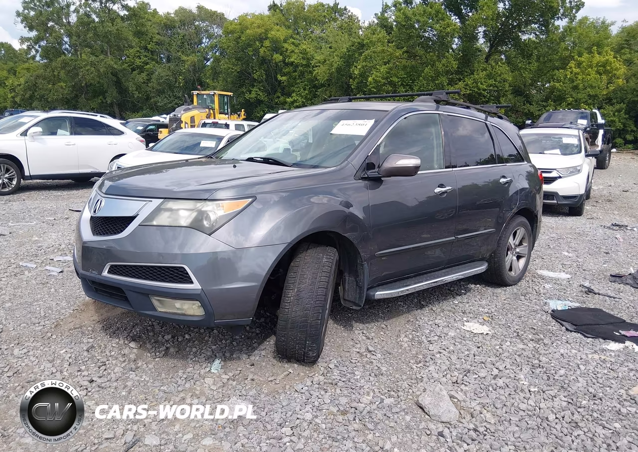 2011 Acura Mdx Technology Package VIN:2HNYD2H62BH540602 - 2