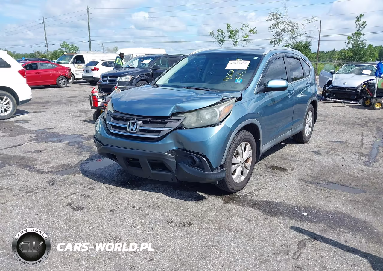 2013 Honda Cr-V Ex-L VIN:5J6RM3H72DL030873 - 2