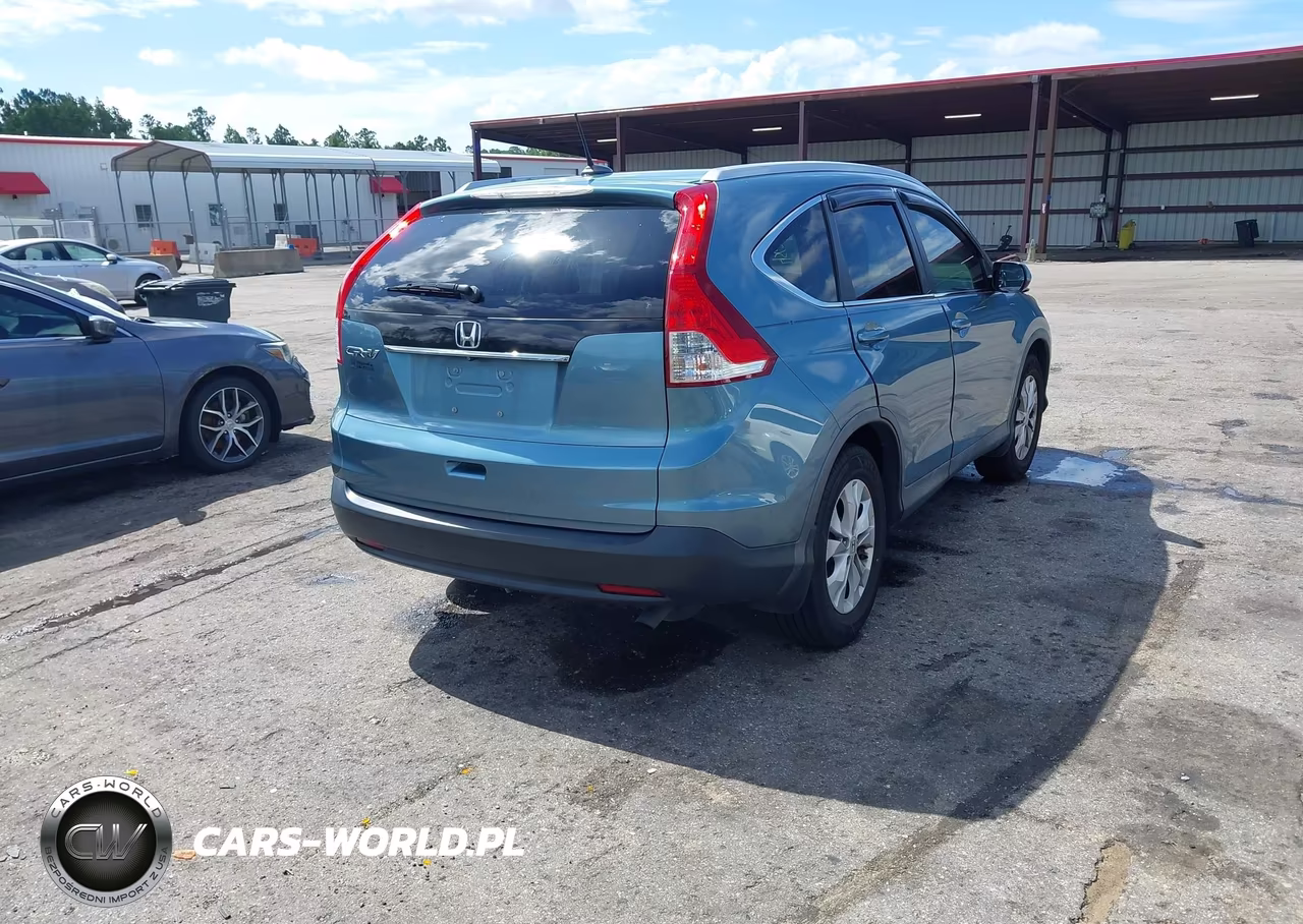 2013 Honda Cr-V Ex-L VIN:5J6RM3H72DL030873 - 4