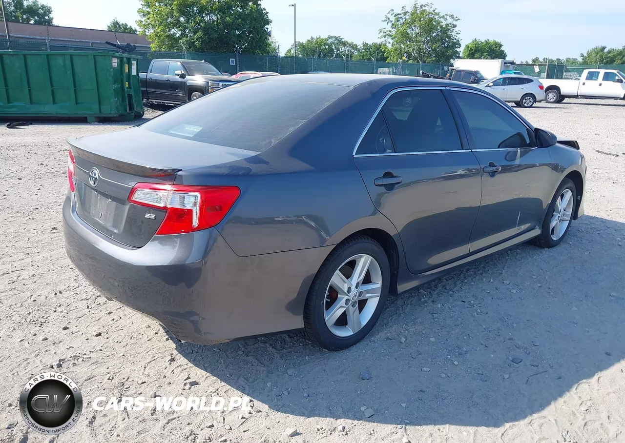 2012 Toyota Camry Se VIN:4T1BF1FK5CU044980 - 4