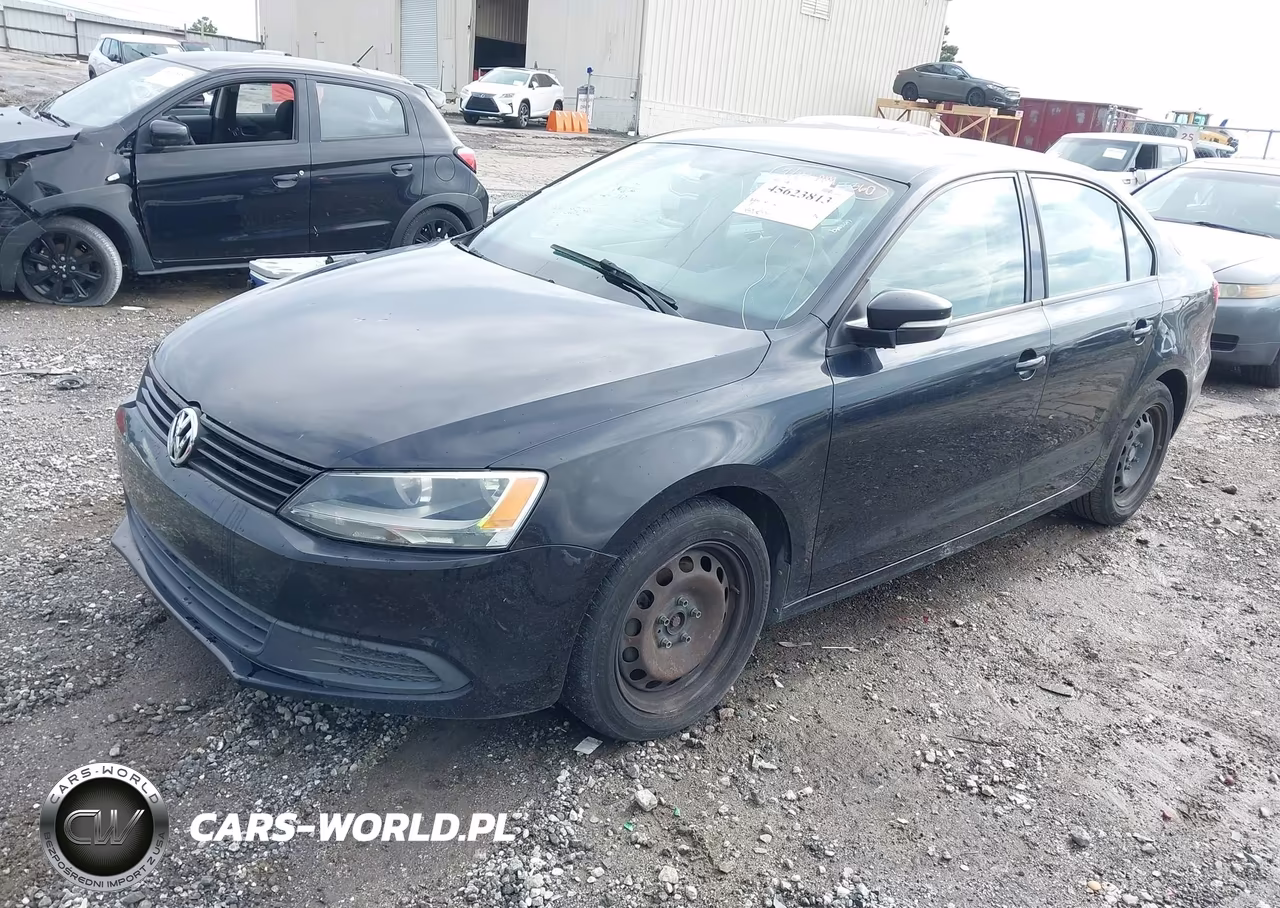 2011 Volkswagen Jetta 2.5L Se VIN:3VWDX7AJ8BM304588 - 2