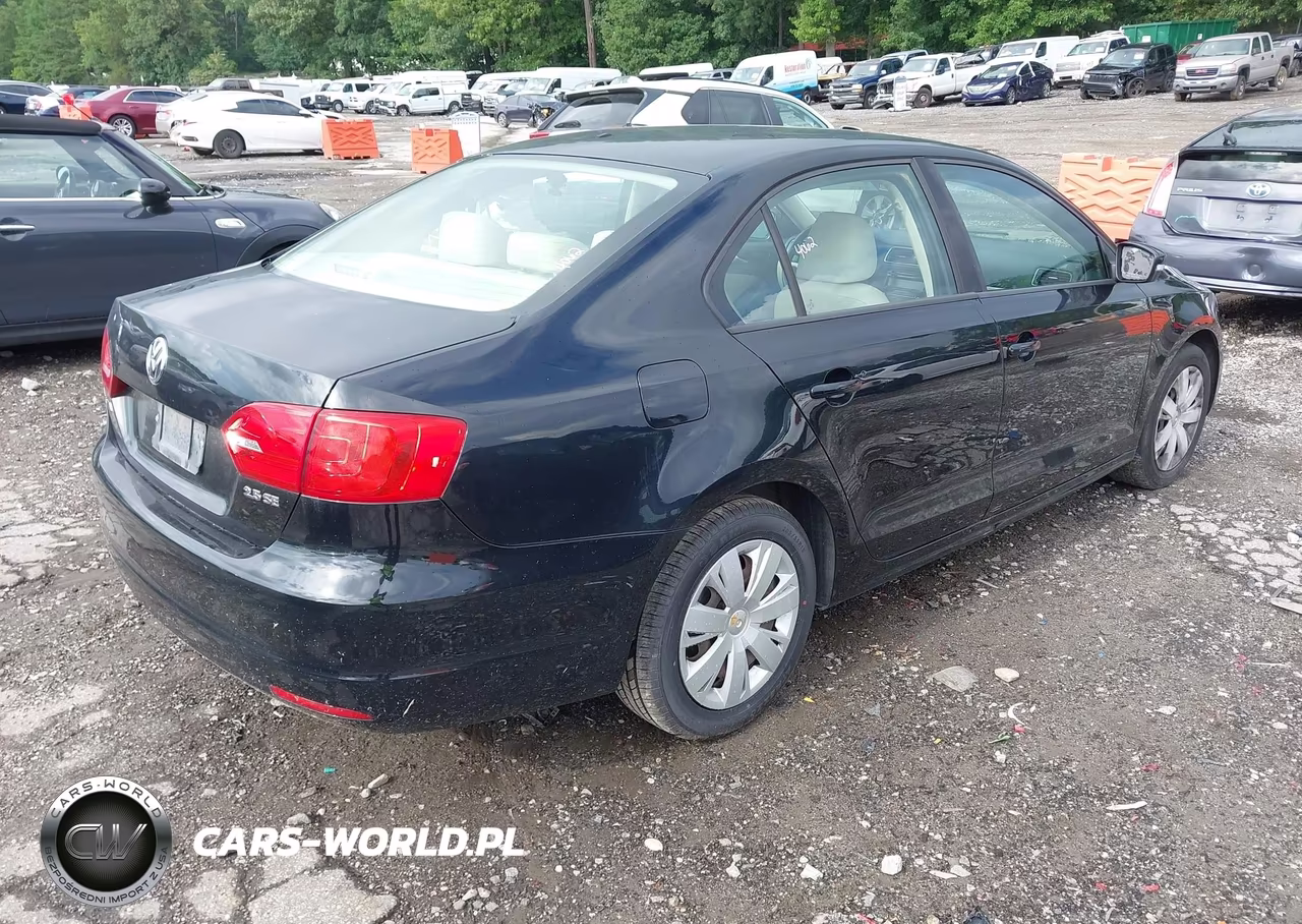 2011 Volkswagen Jetta 2.5L Se VIN:3VWDX7AJ8BM304588 - 4