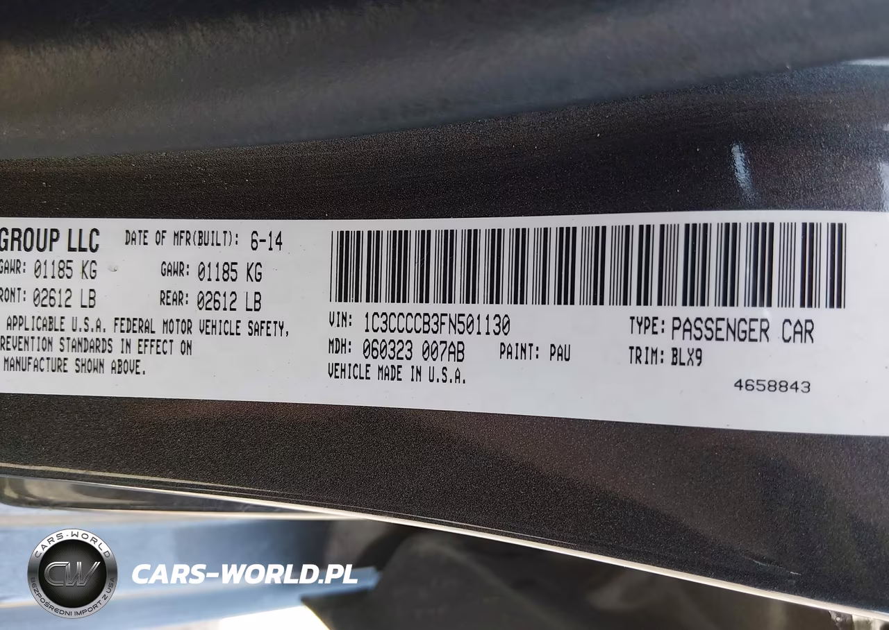 2015 Chrysler 200 C VIN:1C3CCCCB3FN501130 - 9