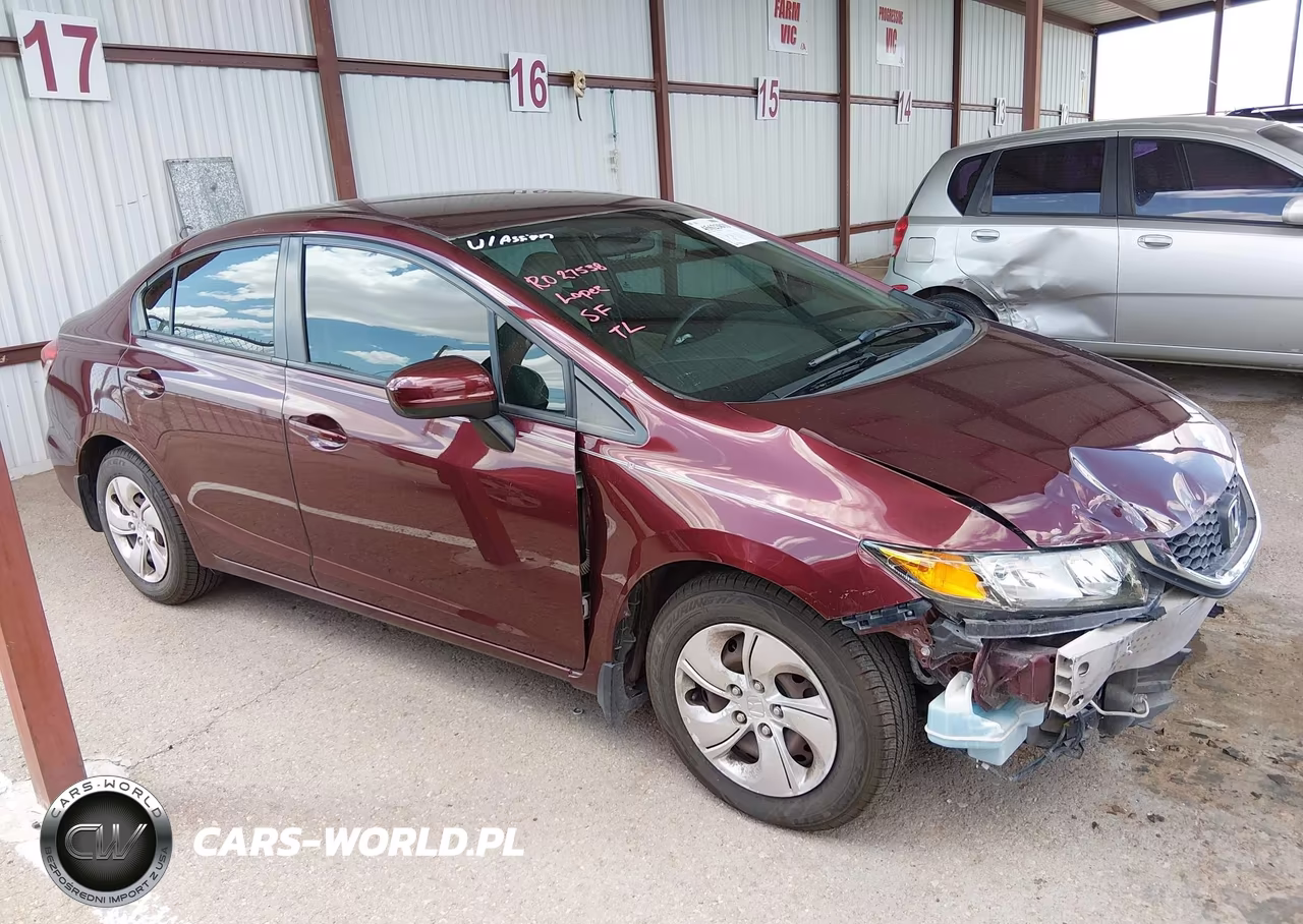 2014 Honda Civic Lx VIN:19XFB2F51EE056482 - 14