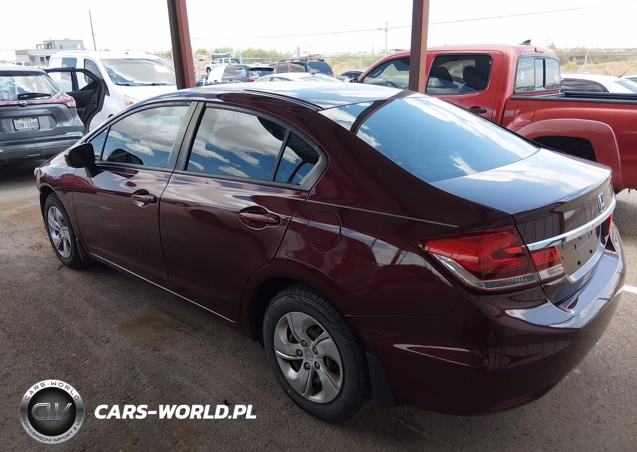 2014 Honda Civic Lx VIN:19XFB2F51EE056482 - 15