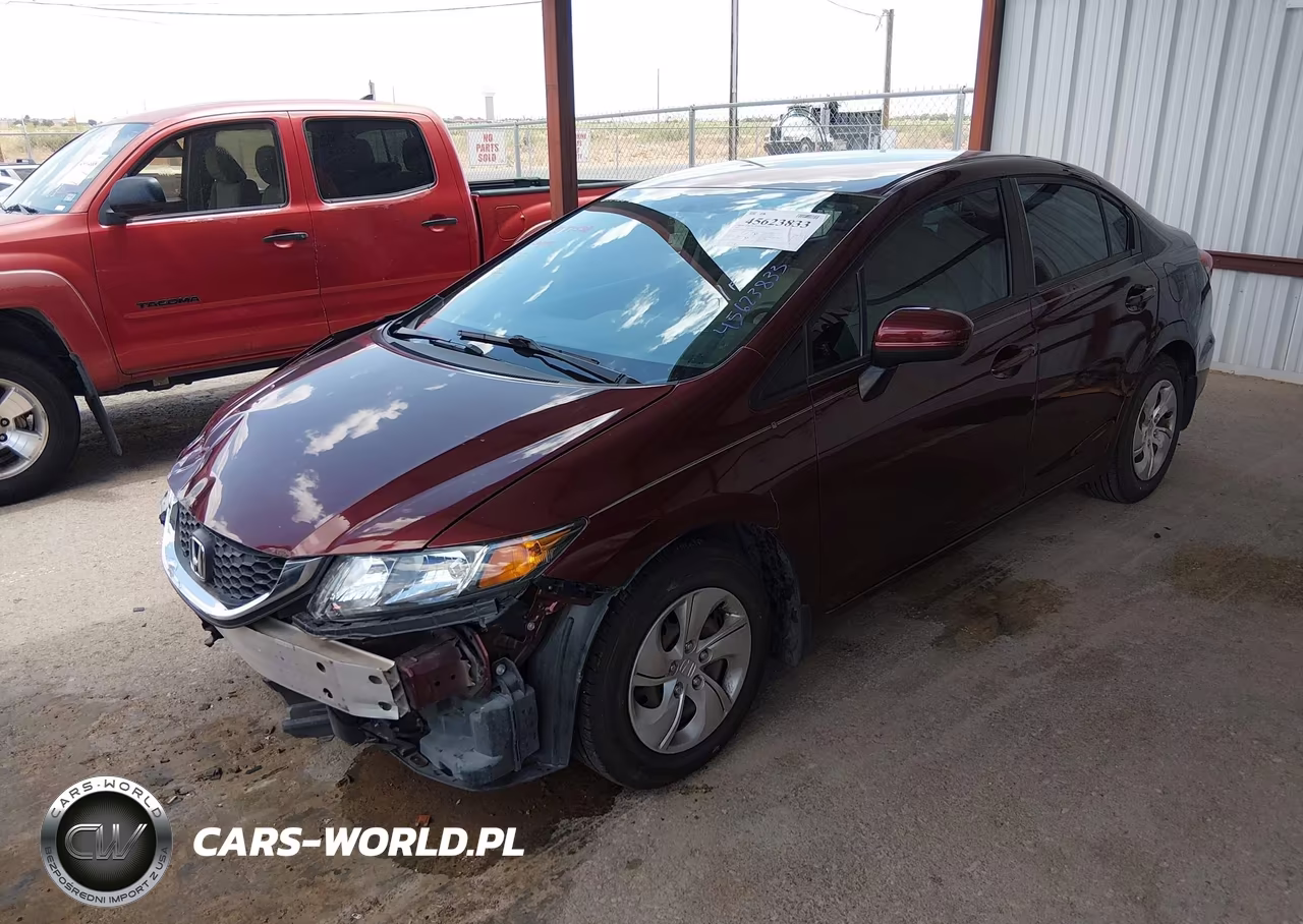 2014 Honda Civic Lx VIN:19XFB2F51EE056482 - 2